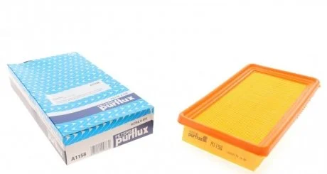 Фільтр повітряний (фільтруючий елемент) HYUNDAI GETZ 1.1-1.6 09.02- Purflux A1158
