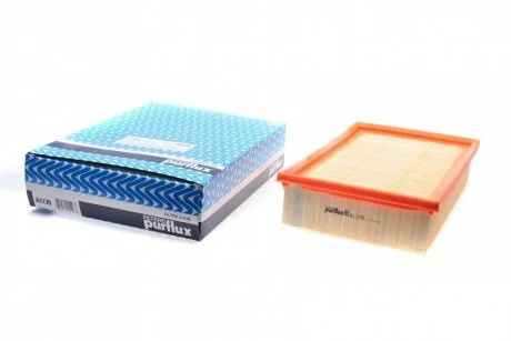 Фото фільтр повітряний FORD 1,6TDCi: Focus II, C-Max (267*163*57) Purflux A1170 Фільтр повітряний FORD 1,6TDCi: Focus II, C-Max (267*163*57) Purflux A1170