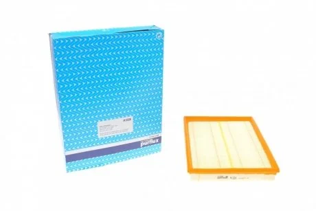 Фільтр повітряний OPEL Combo 01-, Corsa C 00-, Meriva 03- (288*206*52) Purflux A1228