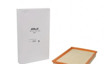 Фото фільтр повітряний OPEL Vectra B 1,6-2,6i (341*206*41) Purflux A324 Фільтр повітряний OPEL Vectra B 1,6-2,6i (341*206*41) Purflux A324
