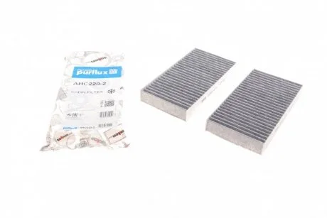 Фильтр салона уголь! (2шт.) Stream 01-,Civic,CR-V Purflux AHC220-2