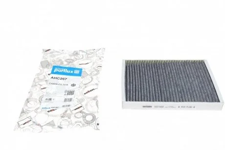 Фильтр салона (уголь) VOLVO S60, S80, V60, V70, CX60, CX70. LAND ROVER Freelander 06-. Purflux AHC267