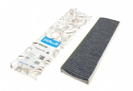 Фільтр салону із елементами активованого вугілля MINI (R50, R53), (R56), (R57), (R58), (R59), CLUBMAN (R55), CLUBVAN (R55), COUNTRYMAN (R60), PACEMAN (R61) 1.4-2.0D 06.03-10.16 Purflux AHC300