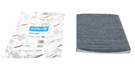 Фото фильтр салона уголь! 253*233*29 VW Passat 14- Golf, Touran, SKODA Octavia 12- Purflux AHC392 Фильтр салона уголь! 253*233*29 VW Passat 14- Golf, Touran, SKODA Octavia 12- Purflux AHC392