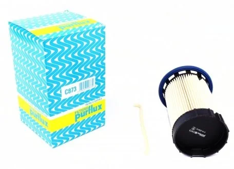 Фільтр палива SKODA 2.0 TDI 04- c трубкою Purflux C873