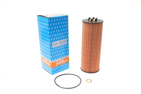 Фильтр масляный вставка AUDI 2,5TDI 97- VW Passat SKODA Superb Purflux L317