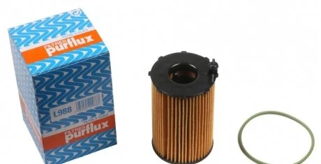 Фото фильтр масляный AUDI, VW 3,0TDI 10- Purflux L988 Фильтр масляный AUDI, VW 3,0TDI 10- Purflux L988