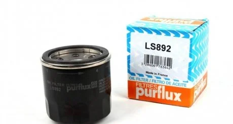 Фото фильтр масляный Purflux LS892 Фильтр масляный Purflux LS892