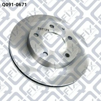 ДИСК ТОРМОЗНОЙ ПЕРЕДНИЙ Q-fix Q0910671
