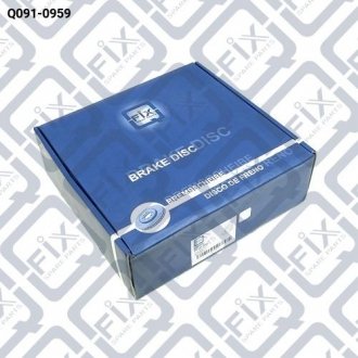 ДИСК ТОРМОЗНОЙ ЗАДНИЙ Q-fix Q0910959