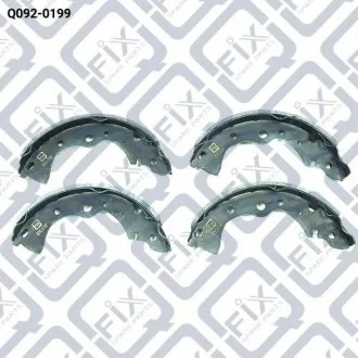 КОЛОДКИ ТОРМОЗНЫЕ БАРАБАННЫЕ Q-fix Q092-0199