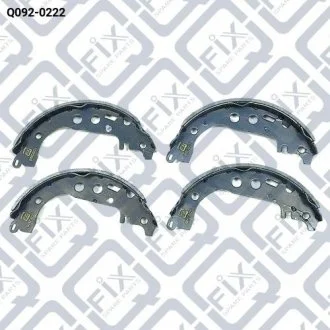 Фото колодки гальмівні барабанні Q-fix Q092-0222 Колодки гальмівні барабанні Q-fix Q092-0222