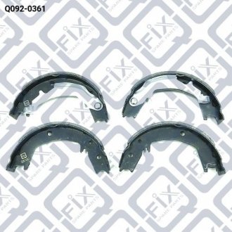 Колодки гальма стоянки Q-fix Q092-0361