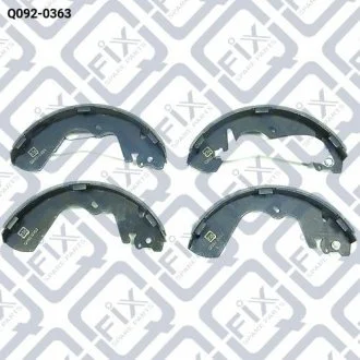 Колодки гальмівні барабанні Q-fix Q092-0363