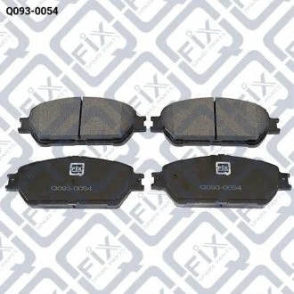 Колодки гальмівні передні дискові Q-fix Q093-0054