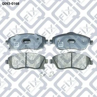 Колодки тормозные передн. Q-fix Q0930168
