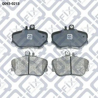 КОЛОДКИ ТОРМОЗНЫЕ ПЕРЕДНИЕ ДИСКОВЫЕ Q-fix Q0930213