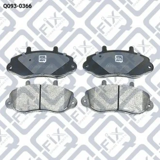 Колодки тормозные передн. Q-fix Q0930366