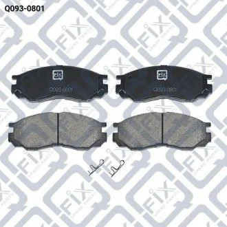 Колодки гальмівні передні дискові Q-fix Q0930801
