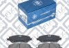 Колодки тормозные передние дисковые Q-fix Q093-0821 (фото 2)