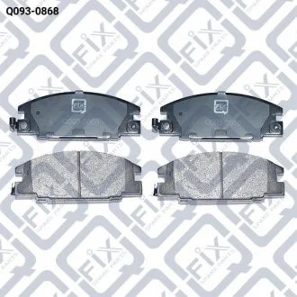 Фото колодки гальмівні передн.дискові Q-fix Q0930868 Колодки гальмівні передн.дискові Q-fix Q0930868