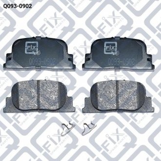 Колодки гальмівні задні дискові Q-fix Q0930902