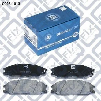 Фото колодки гальмівні передн.дискові Q-fix Q0931013 Колодки гальмівні передн.дискові Q-fix Q0931013
