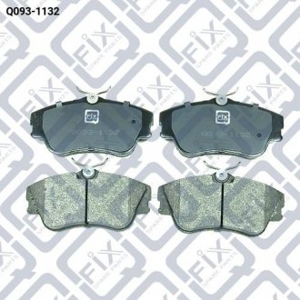 Колодки тормозные передние Q-fix Q0931132