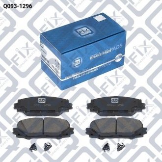 Колодки гальмівні передні дискові Q-fix Q0931296