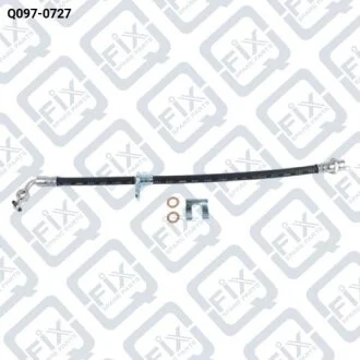 ШЛАНГ ТОРМОЗНОЙ ПЕРЕДНИЙ ЛЕВЫЙ Q-fix Q097-0727