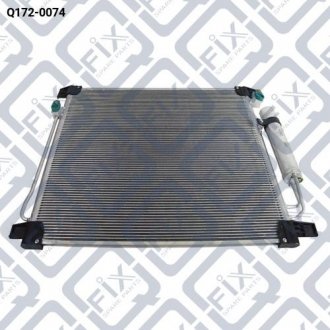 Радіатор кондиціонера Q-fix Q172-0074