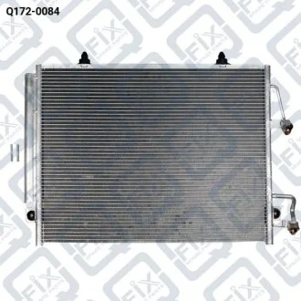 Радіатор кондиціонера Q-fix Q172-0084