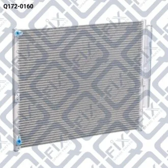 РАДИАТОР КОНДИЦИОНЕРА Q-fix Q172-0160