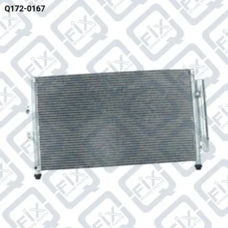 РАДИАТОР КОНДИЦИОНЕРА Q-fix Q172-0167