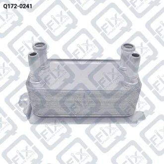 РАДИАТОР ОХЛАЖДЕНИЯ АКПП (маслоохладитель) Q-fix Q172-0241