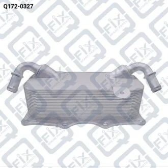 Фото 1 - радиатор охлаждения (маслоохладитель) Q-fix Q172-0327 РАДИАТОР ОХЛАЖДЕНИЯ (маслоохладитель) Q-fix Q172-0327 (фото 1)