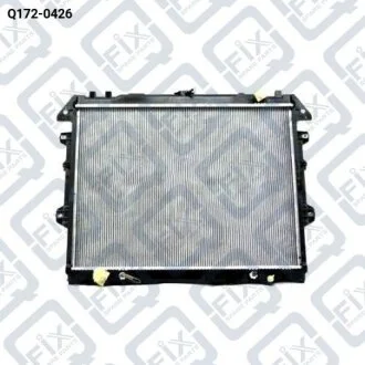 Радіатор охолодження двигуна Toyota Hilux VII 2.5D/3.0D 2005-2015/Fortuner 2006- Q-fix Q172-0426