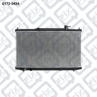 Фото радиатор охлаждения двигателя Q-fix Q172-0434 РАДИАТОР ОХЛАЖДЕНИЯ ДВИГАТЕЛЯ Q-fix Q172-0434