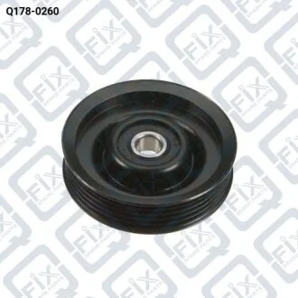 Фото ролик натяжний ременя кондиціонера Q-fix Q178-0260 Ролик натяжний ременя кондиціонера Q-fix Q178-0260