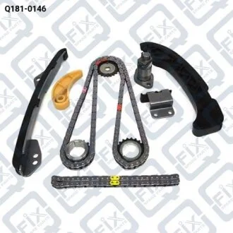 КОМПЛЕКТ ЦЕПИ ГРМ Q-fix Q181-0146