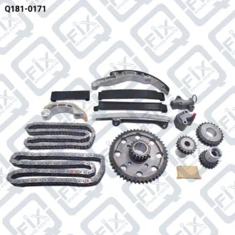 КОМПЛЕКТ ЦЕПИ ГРМ Q-fix Q181-0171