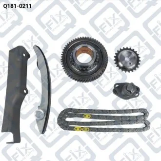 КОМПЛЕКТ ЦЕПИ ГРМ Q-fix Q181-0211