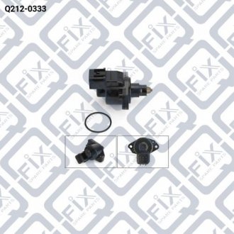 ДАТЧИК (КЛАПАН) ХОЛОСТОГО ХОДА Q-fix Q212-0333