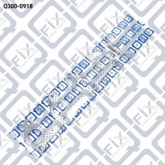 Прокладка випускного колектора Q-fix Q300-0918
