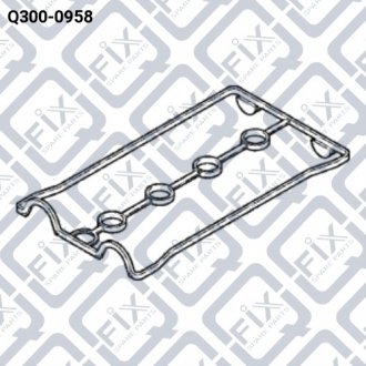 Прокладка кришки клапанів Q-fix Q300-0958