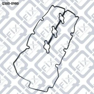 Прокладка кришки клапанів (ліва) Q-fix Q300-0980