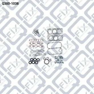 ПРОКЛАДКИ ДВИГАТЕЛЯ (К-Т) Q-fix Q300-1038