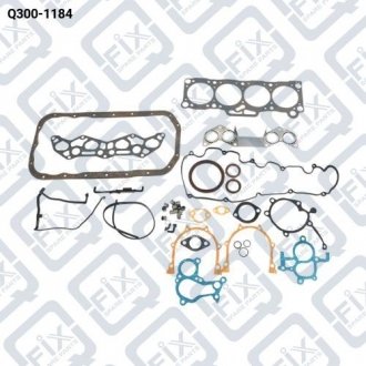 Комплет прокладок Q-fix Q3001184