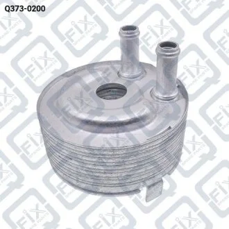 Фото теплообменник фильтра масляного Q-fix Q373-0200 ТЕПЛООБМЕННИК ФИЛЬТРА МАСЛЯНОГО Q-fix Q373-0200