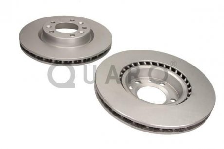 Диск тормозной PEUGEOT P. 308 13- POWLEKANE Z POWЭOKд ANTYKOROZYJNд QUARO QD6033
